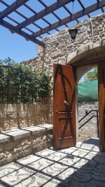 Exiting the synagogue back to the street