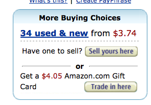 Amazon Now Has Book Trade Ins
