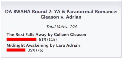 Featured image for Round Two Results, 1 of 4