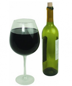 Wine Glass that holds an entire bottle of wine