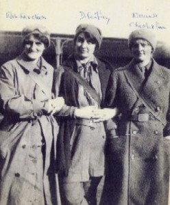 Elsie Knocker, Dorothie Feilding, Mairi Chisholm