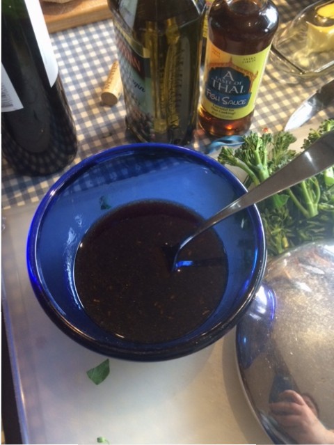 Sauce - emulsified for the moment