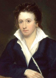 Percy Bysshe Shelley. Those dreamy eyes! That open collar! That poetic hair!