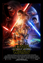 Force Awakens poster - light sabers everywhere