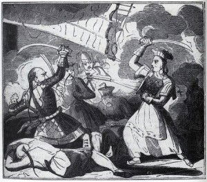 Ching Shih in action, artist unknown, 1835