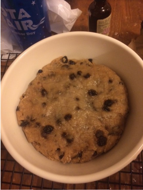 out of the steam! Sort of tan with dark brown spots