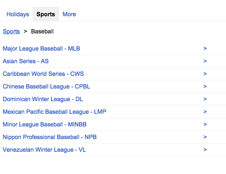 Baseball: 9 different league calendars that you can subscribe to! 