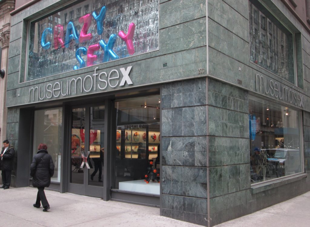 Entrance to the Museum of Sex
