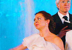 Maya Rudolph dancing with Kristen Wiig in bridesmaids