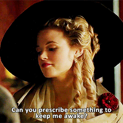 Caroline, blonde, beautiful, sassy: Can you prescribe something to keep me awake?