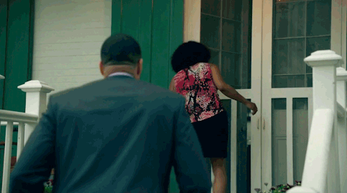 The door shuts in his face before he can get inside because she has No Time for him