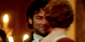 Ross and D, spinning around each other and grinning adorably.