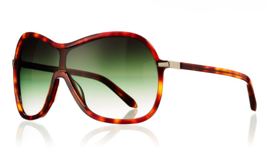 Large frame sunglasses with a construction that is a lot like ski googles - they cover your eyebrows, your eyes, and halfway down your cheekbones, and theyre pretty stylish 