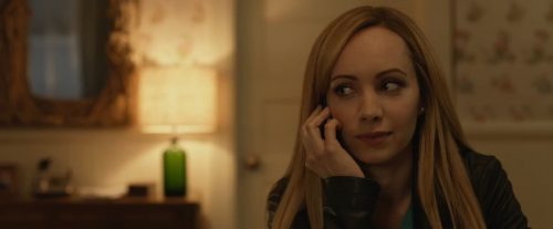 Holly in her apartment