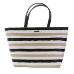 Kate Spade Grant Street in jules pattern - beige and black stripes