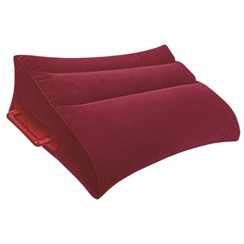 Red inflatable wedge pillow