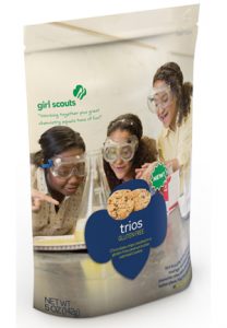Trios cookies in a pouch, and they appear to be very small cookies