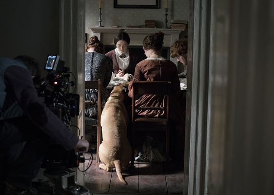 Keeper, eating at the table