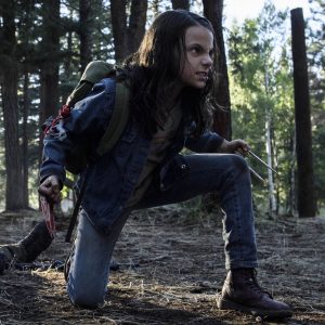 Dafne snarling with claws out ready to kill every mother fucker in the room.