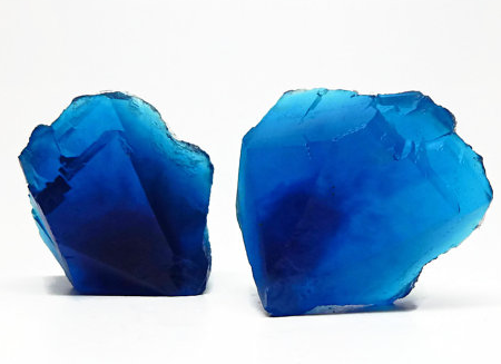 Dark blue sapphire soaps 