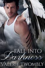 Fall Into Darkness by Valerie Twombly. The hero has angel wings, but where the wings meet his back, it's flesh colored and very much looks like the start of another arm.