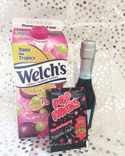 Ingredients for a Solar Eclipse drink