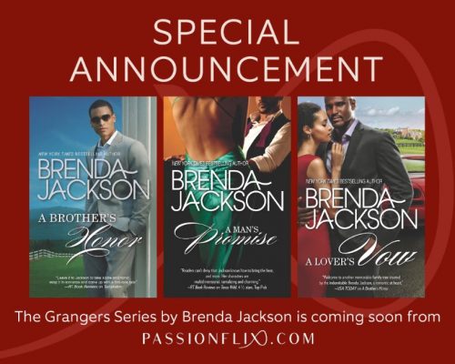 A collage of the Grangers series covers from Brenda Jackson