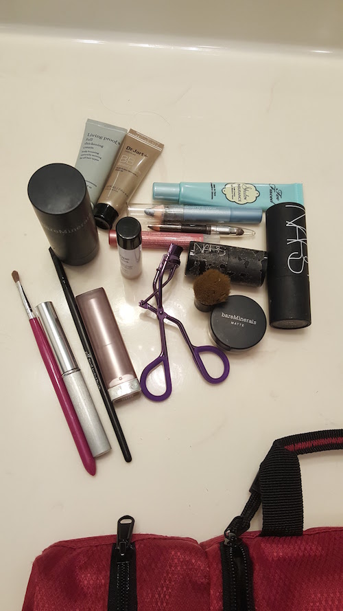 The rest of the makeup I carry