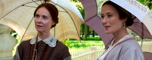 Emily and Vinnie, with parasols