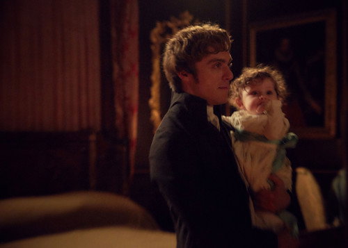 George holding baby Val