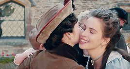 Verity greeting Elizabeth, and Aggie, who is happiest that her favorite niece is home again