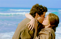Morwenna and Drake, making out on the beach. You go, kids.