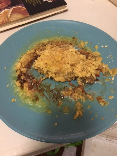 It's gross. It's disgusting looking. It's... sad.