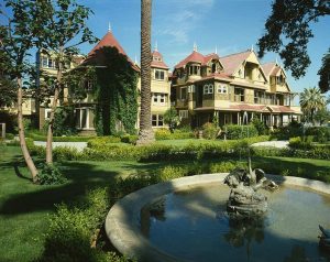The house and gardens from the outside