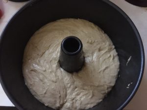 After being left to rise quietly for several hours. It did rise, some.