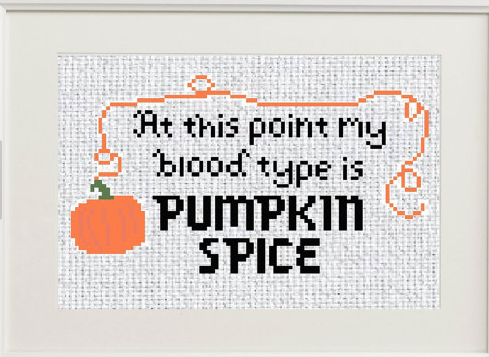 Featured image for Pumpkin Spice and Needles: Bookish Autumn Cross Stitch Patterns