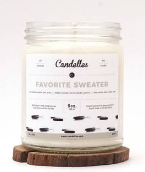 Candelle Favorite sweater jar candle