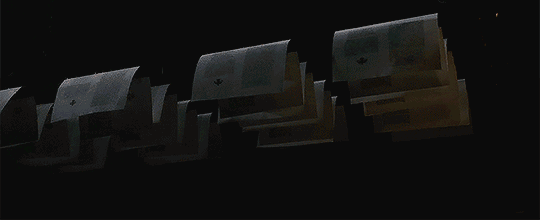 Pages hung up to dry catching fire. I just really liked this shot.