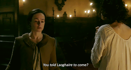 Claire, asking Jenny you told Laoghaire to come?