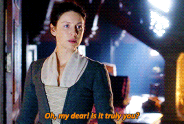 Claire and Ned, embracing, and Ned saying, Oh my dear! is it truly you?