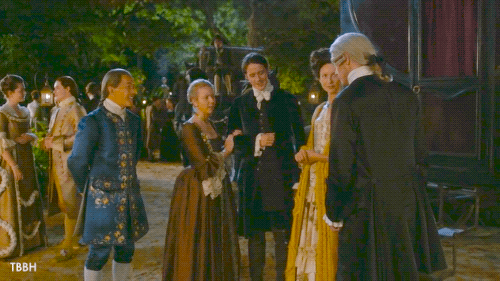 The entire Fraser family, in their best duds.