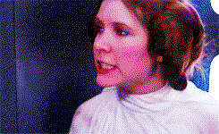 Princess Leia is not having this shit.