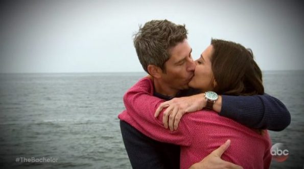 Arie kisses Becca