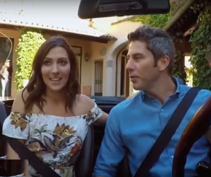 Becca K and Arie go for a drive