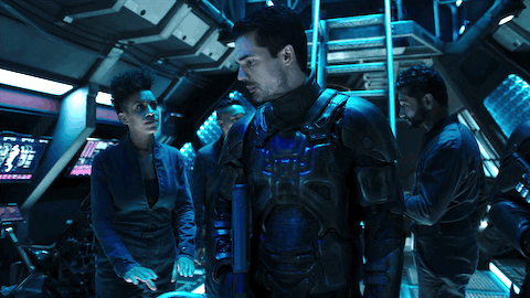 Naomi asks Holden if there is a plan B and he tells her to make sure Plan A works.