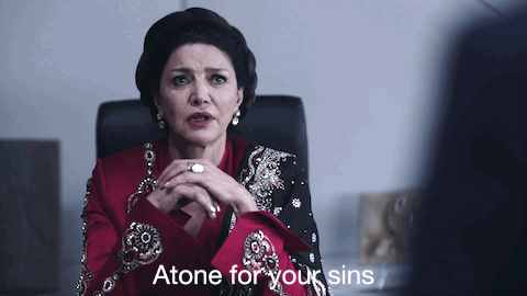 Chrisjen says Atone for your sins