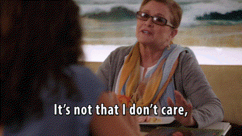 Carrie Fisher says its not like i dont care, i just don't care right now