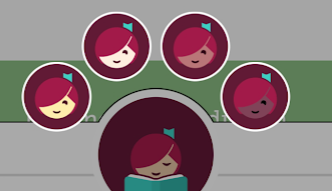 Changing Libby's appearance from lighter to darker skin, four shades