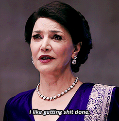 Chrisjen says I like getting shit done