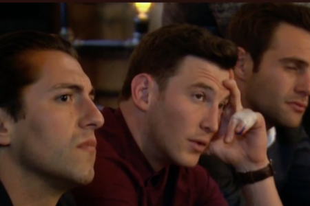 A screengrab shows Blake's fingers are taped together